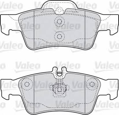 Valeo 598637 Brake Pad Set, disc brake 598637: Buy near me in Poland at 2407.PL - Good price!