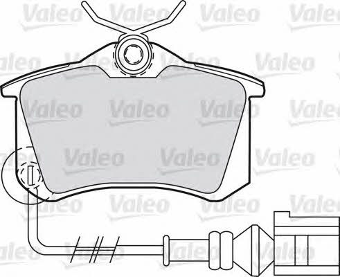 Valeo 598674 Brake Pad Set, disc brake 598674: Buy near me in Poland at 2407.PL - Good price!