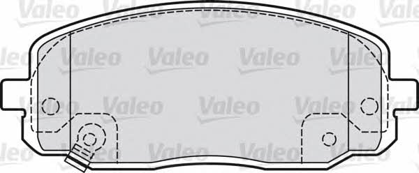 Valeo 598707 Тормозные колодки дисковые, комплект 598707: Купить в Польше - Отличная цена на 2407.PL!