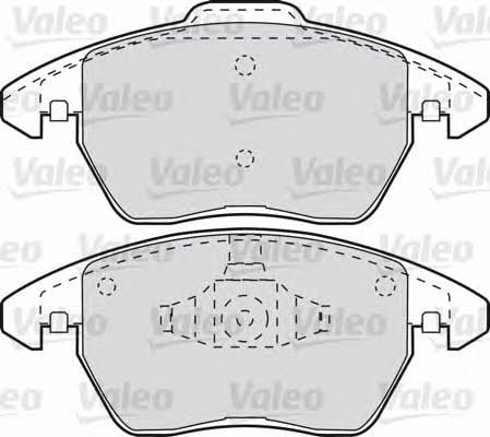 Valeo 598715 Brake Pad Set, disc brake 598715: Buy near me in Poland at 2407.PL - Good price!