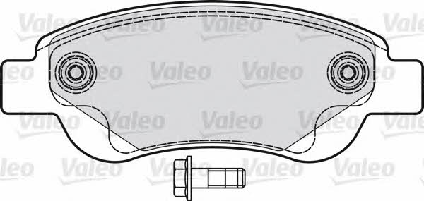 Valeo 598718 Brake Pad Set, disc brake 598718: Buy near me in Poland at 2407.PL - Good price!