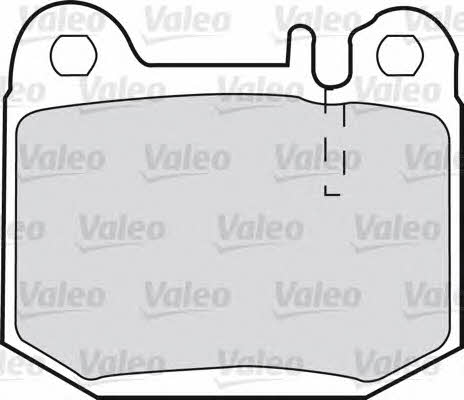 Valeo 598719 Brake Pad Set, disc brake 598719: Buy near me in Poland at 2407.PL - Good price!