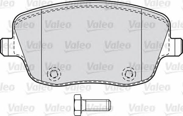 Valeo 598720 Brake Pad Set, disc brake 598720: Buy near me in Poland at 2407.PL - Good price!