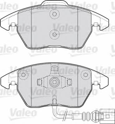 Valeo 598729 Brake Pad Set, disc brake 598729: Buy near me in Poland at 2407.PL - Good price!