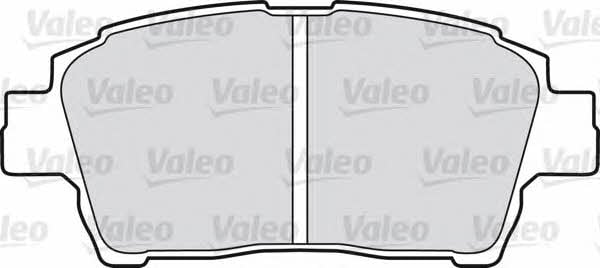 Valeo 598737 Brake Pad Set, disc brake 598737: Buy near me in Poland at 2407.PL - Good price!