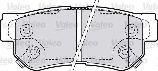 Valeo 598748 Тормозные колодки дисковые, комплект 598748: Отличная цена - Купить в Польше на 2407.PL!