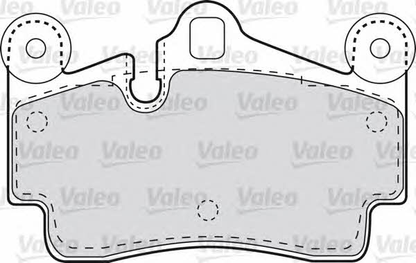 Valeo 598770 Brake Pad Set, disc brake 598770: Buy near me in Poland at 2407.PL - Good price!