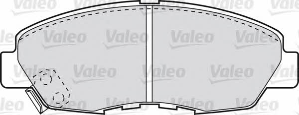 Valeo 598788 Brake Pad Set, disc brake 598788: Buy near me in Poland at 2407.PL - Good price!