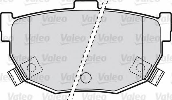 Valeo 598817 Brake Pad Set, disc brake 598817: Buy near me in Poland at 2407.PL - Good price!