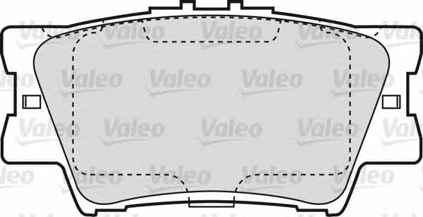 Valeo 598819 Brake Pad Set, disc brake 598819: Buy near me at 2407.PL in Poland at an Affordable price!