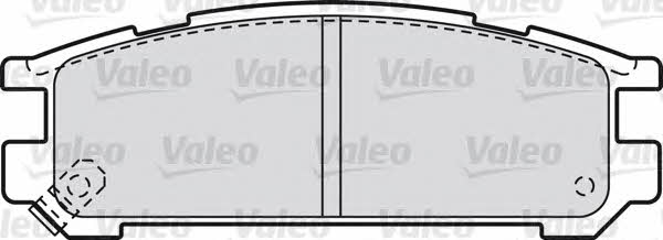 Valeo 598828 Тормозные колодки дисковые, комплект 598828: Отличная цена - Купить в Польше на 2407.PL!