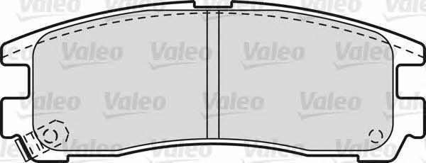 Valeo 598834 Brake Pad Set, disc brake 598834: Buy near me in Poland at 2407.PL - Good price!