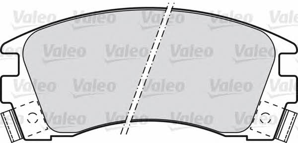 Valeo 598840 Тормозные колодки дисковые, комплект 598840: Отличная цена - Купить в Польше на 2407.PL!