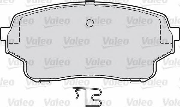 Valeo 598878 Тормозные колодки дисковые, комплект 598878: Отличная цена - Купить в Польше на 2407.PL!