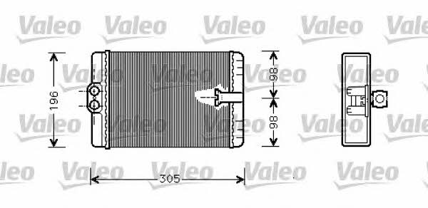 Valeo 812366 Wärmetauscher, innenraumheizung 812366: Kaufen Sie zu einem guten Preis in Polen bei 2407.PL!