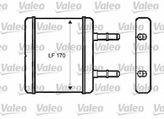 Valeo 812396 Heat exchanger, interior heating 812396: Buy near me at 2407.PL in Poland at an Affordable price!