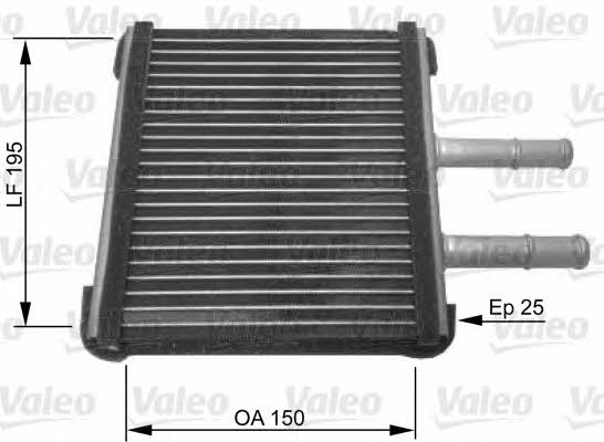 Valeo 812442 Heat exchanger, interior heating 812442: Buy near me at 2407.PL in Poland at an Affordable price!