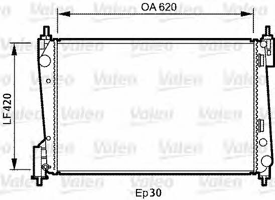 Valeo 735040 Kühler motorkühlung 735040: Kaufen Sie zu einem guten Preis in Polen bei 2407.PL!