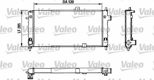 Valeo 883771 Radiator, engine cooling 883771: Buy near me in Poland at 2407.PL - Good price!