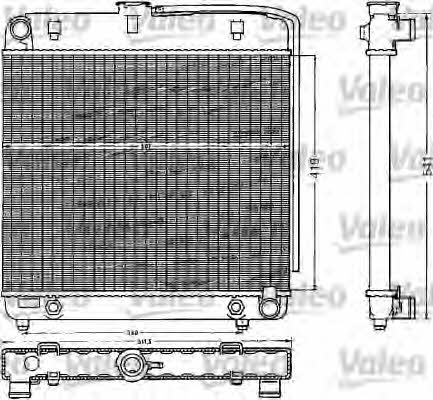 Valeo 883778 Радиатор охлаждения двигателя 883778: Отличная цена - Купить в Польше на 2407.PL!