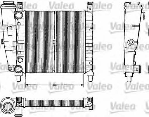 Valeo 883812 Радиатор охлаждения двигателя 883812: Отличная цена - Купить в Польше на 2407.PL!
