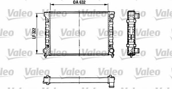 Valeo 883871 Радиатор охлаждения двигателя 883871: Отличная цена - Купить в Польше на 2407.PL!