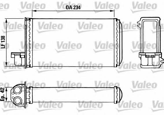 Valeo 883965 Wärmetauscher, innenraumheizung 883965: Kaufen Sie zu einem guten Preis in Polen bei 2407.PL!