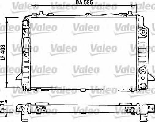 Valeo 731430 Kühler motorkühlung 731430: Kaufen Sie zu einem guten Preis in Polen bei 2407.PL!