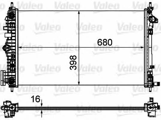 Valeo 735484 Kühler motorkühlung 735484: Kaufen Sie zu einem guten Preis in Polen bei 2407.PL!