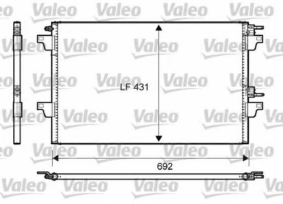 Valeo 814007 Радиатор кондиционера (Конденсатор) 814007: Отличная цена - Купить в Польше на 2407.PL!