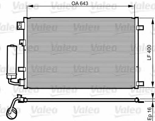 Valeo 814008 Cooler Module 814008: Buy near me in Poland at 2407.PL - Good price!