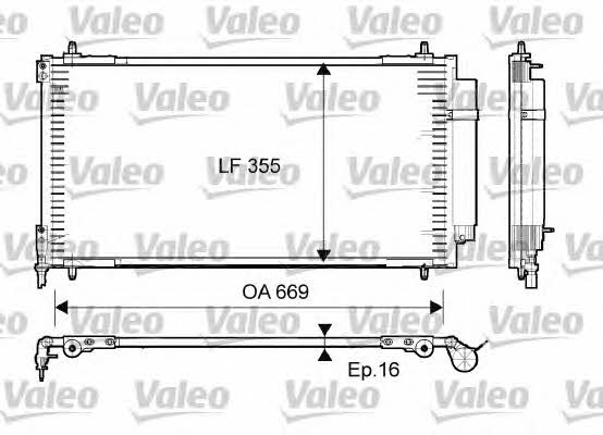 Valeo 814065 Радиатор кондиционера (Конденсатор) 814065: Купить в Польше - Отличная цена на 2407.PL!