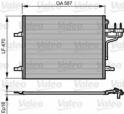 Valeo 814185 Cooler Module 814185: Buy near me in Poland at 2407.PL - Good price!