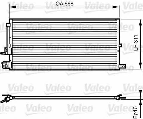 Valeo 814199 Cooler Module 814199: Buy near me in Poland at 2407.PL - Good price!