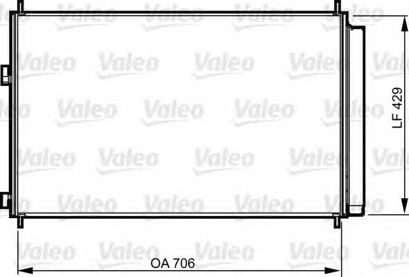 Valeo 814204 Радиатор кондиционера (Конденсатор) 814204: Отличная цена - Купить в Польше на 2407.PL!