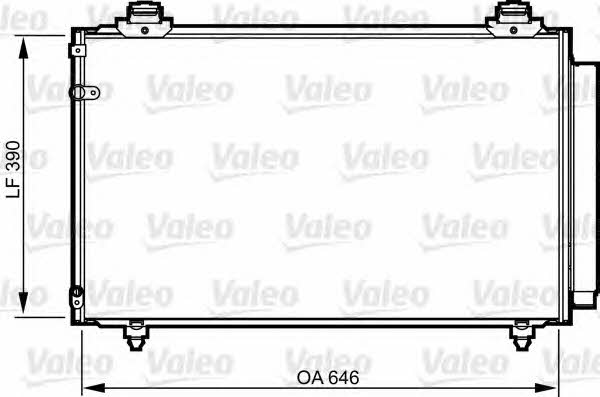 Valeo 814211 Радиатор кондиционера (Конденсатор) 814211: Купить в Польше - Отличная цена на 2407.PL!