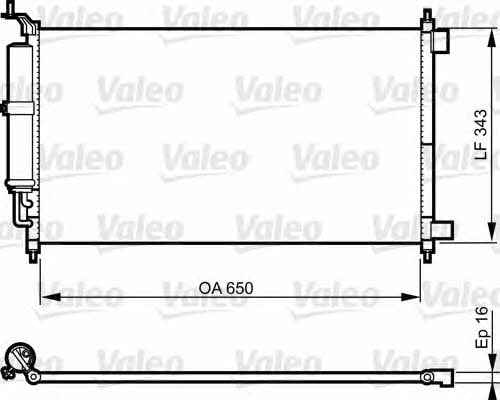 Valeo 814221 Радиатор кондиционера (Конденсатор) 814221: Отличная цена - Купить в Польше на 2407.PL!