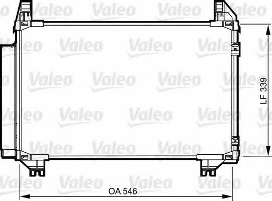 Valeo 814233 Cooler Module 814233: Buy near me in Poland at 2407.PL - Good price!