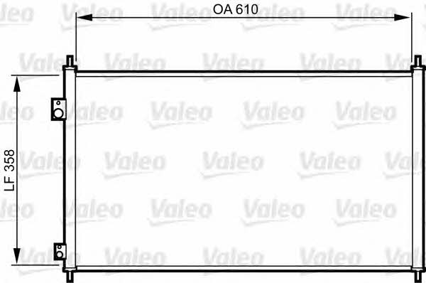 Valeo 814243 Радиатор кондиционера (Конденсатор) 814243: Купить в Польше - Отличная цена на 2407.PL!