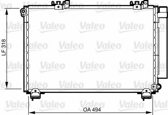 Valeo 814309 Cooler Module 814309: Buy near me in Poland at 2407.PL - Good price!