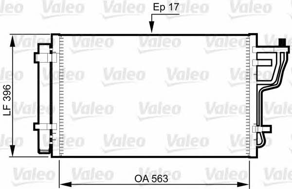 Valeo 814351 Радиатор кондиционера (Конденсатор) 814351: Отличная цена - Купить в Польше на 2407.PL!