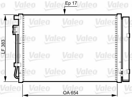 Valeo 814362 Радиатор кондиционера (Конденсатор) 814362: Отличная цена - Купить в Польше на 2407.PL!