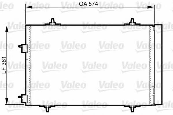 Valeo 814365 Радиатор кондиционера (Конденсатор) 814365: Отличная цена - Купить в Польше на 2407.PL!