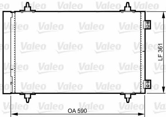 Valeo 814366 Радиатор кондиционера (Конденсатор) 814366: Отличная цена - Купить в Польше на 2407.PL!