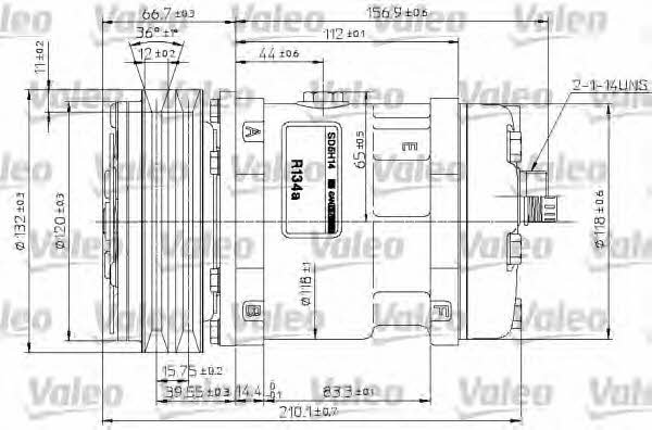 Valeo 815882 Kompressor klimaanlage 815882: Kaufen Sie zu einem guten Preis in Polen bei 2407.PL!