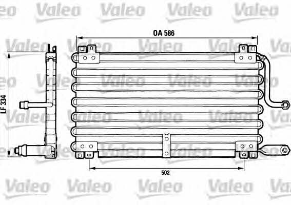 Valeo 816635 Радиатор кондиционера (Конденсатор) 816635: Отличная цена - Купить в Польше на 2407.PL!