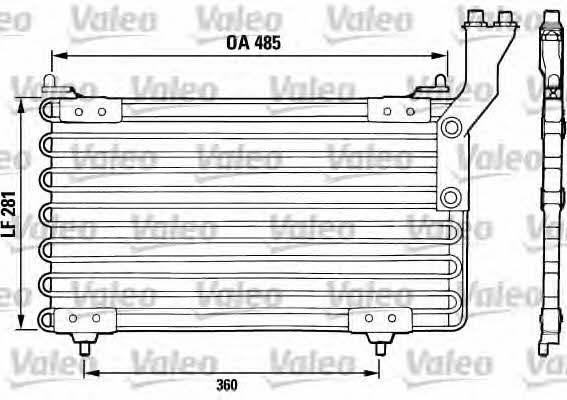 Valeo 816726 Cooler Module 816726: Buy near me in Poland at 2407.PL - Good price!