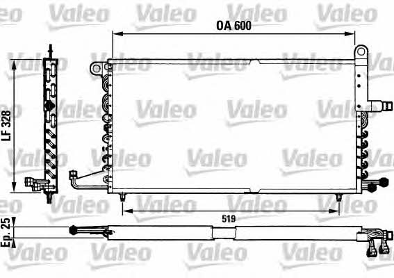 Valeo 816741 Cooler Module 816741: Buy near me in Poland at 2407.PL - Good price!