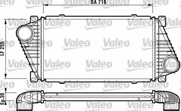 Valeo 816890 Интеркулер 816890: Отличная цена - Купить в Польше на 2407.PL!