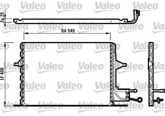 Valeo 816899 Радиатор кондиционера (Конденсатор) 816899: Отличная цена - Купить в Польше на 2407.PL!